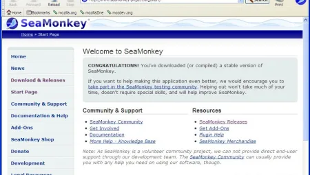 SeaMonkey 2.6 (Linux)