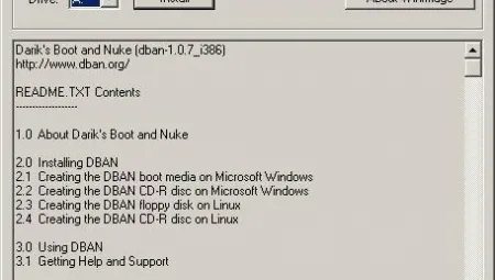 Darik's Boot and Nuke (Linux) 2.2.6