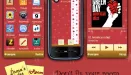 Skórka iRoom Red (standardowe ikony; Symbian)