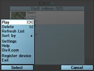 DivX Mobile Player 0.93 (PocketPC)