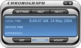 Chronograph Atomic Time Clock 6.83