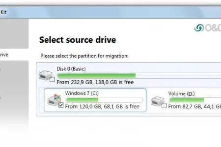 O&O SSD Migration Kit 7 (64-bit) 1.36