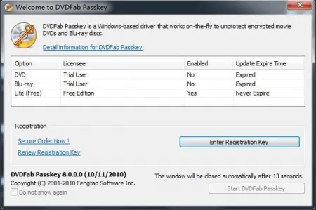 DVDFab Passkey Lite 9.1.0.6
