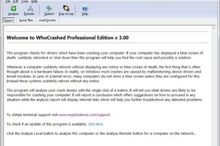 WhoCrashed Free Home Edition 6.02