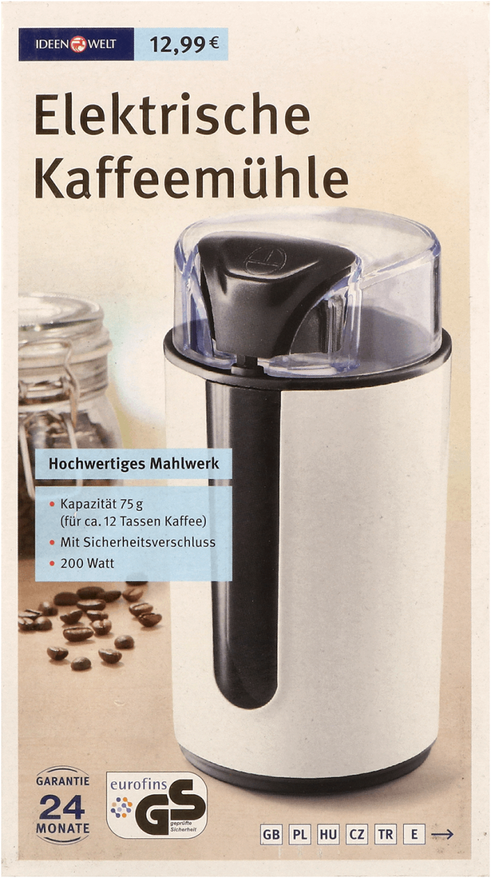 Rossmann elektrische kaffeemühle 🥇 8
