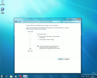 Windows 7 - UAC po nowemu