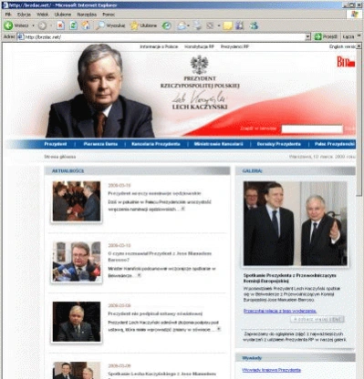 Wirtualnyburdel.pl - adres strony Sejmu, brzdac.net - prezydenta