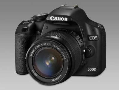 EOS 500D - 15 megapikseli i filmy HD w nowej lustrzance Canon