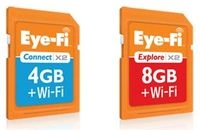 Eye-Fi Connect X2 i Explore X2 - nowe karty SDHC z WiFi 