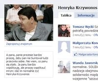 Henryka Krzywonos podbija Facebooka