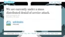 DDoS na Wikileaks, świat na beczce prochu