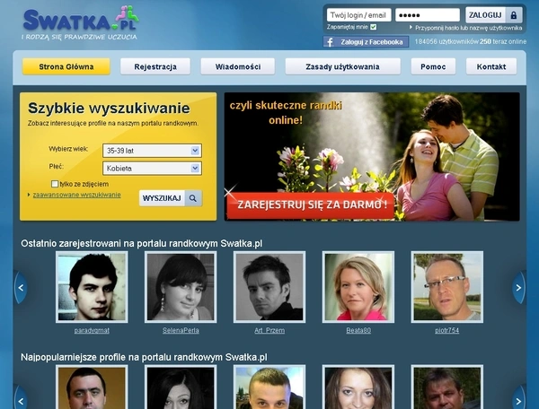 Swatka z Internetu - portale matrymonialne w Polsce