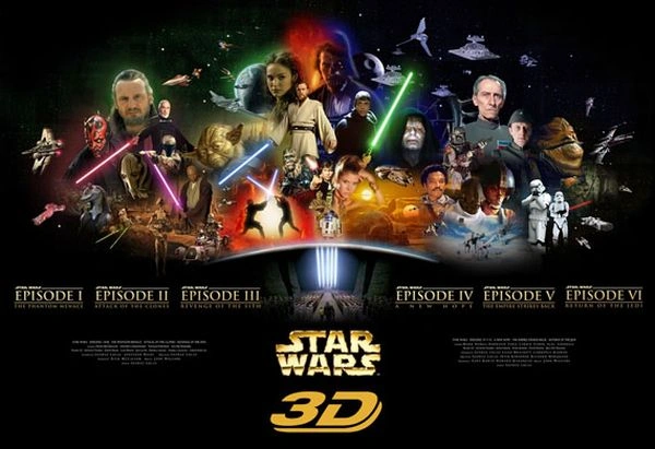 Gwiezdne Wojny w 3D zagrożone - gwiezdna saga w 3D może nie trafić na ekrany kin?