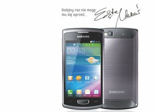 Samsung Wave 3 o twarzy Edyty Herbuś - z-bada-j smartfon dla kobiet