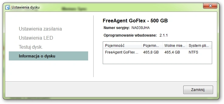 Seagate FreeAgent GoFlex 500 GB