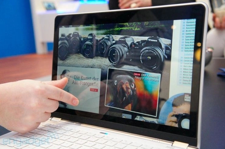 CeBIT 2012: Intel prezentuje ultrabooka z ekranem dotykowym