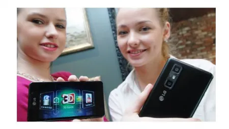 "Trójwymiarowy" smartfon LG Optimus 3D Max jest już w Europie