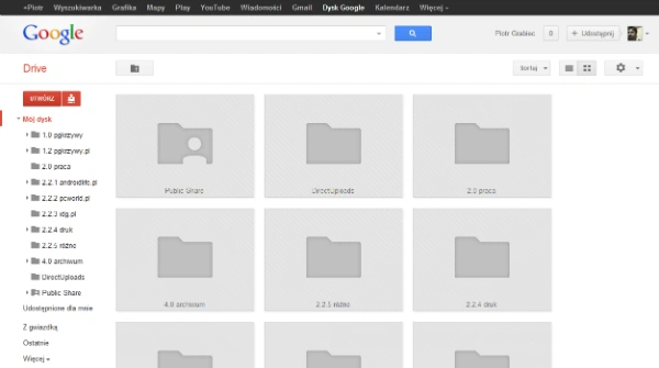 Dysk Google. Wszystko co chciałbyś wiedzieć o Google Drive 1/2