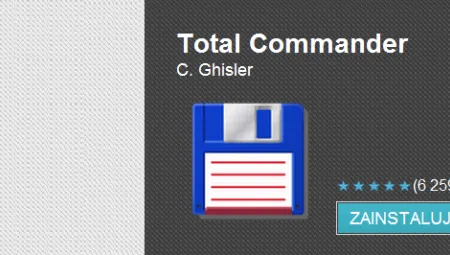 Total Commander. Bardzo dobry menedżer plików na Androida