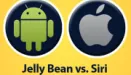 Google Jelly Bean vs Siri - starcie gigantów