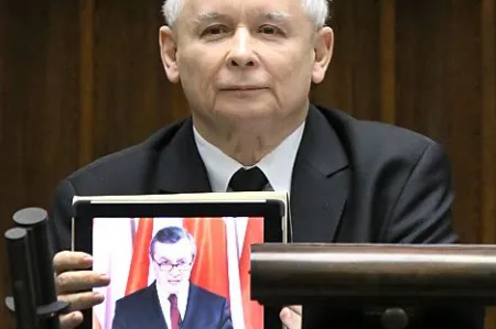 Kaczyński utarł nosa Tuskowi...tabletem