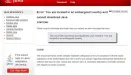 Oracle blokuje aktualizację Javy w Rosji