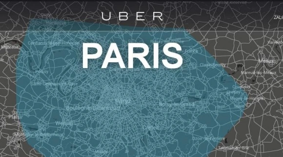 Uber przyczyną starć taksówkarzy z policją w Paryżu