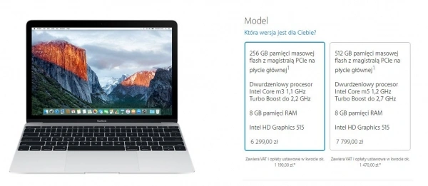 Apple MacBook od teraz wydajniejszy, dłużej pracujący na baterii i...różowy