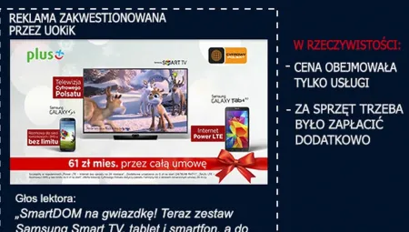 Cyfrowy Polsat i Polkomtel ukarane za kłamliwe reklamy. Zapłacą 40 mln zł