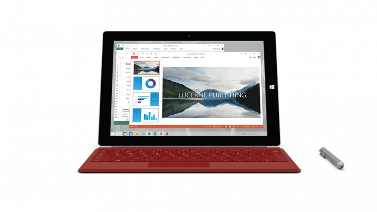 Test tabletu Microsoft Surface 3