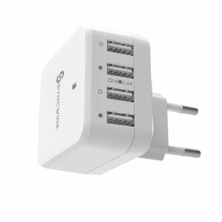 SyncWire 4-Port Quick Charger