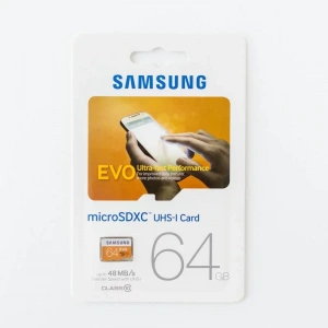 Test karty microSD Samsung Evo microSD