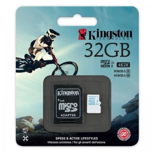 Test karty microSD Kingston microSD Action Camera