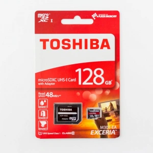 Test karty microSD Toshiba Exceria M301 microSD