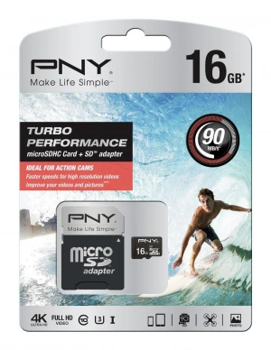 Test karty microSD PNY Turbo Performance microSD card