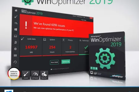 Ashampoo WinOptimizer 2019 - darmowy program do czyszczenia systemu