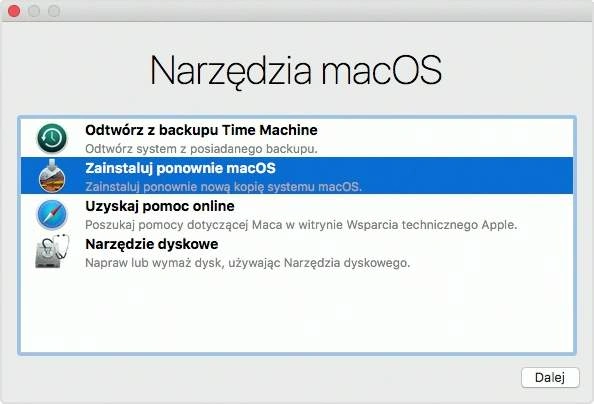 Jak przeinstalować system operacyjny macOS na MacBook, iMac, Mac? [PORADNIK]