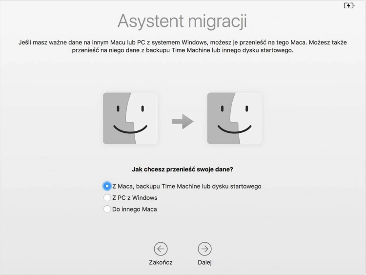 Zarządzanie kopiami zapasowymi Time Machine na Mac'u