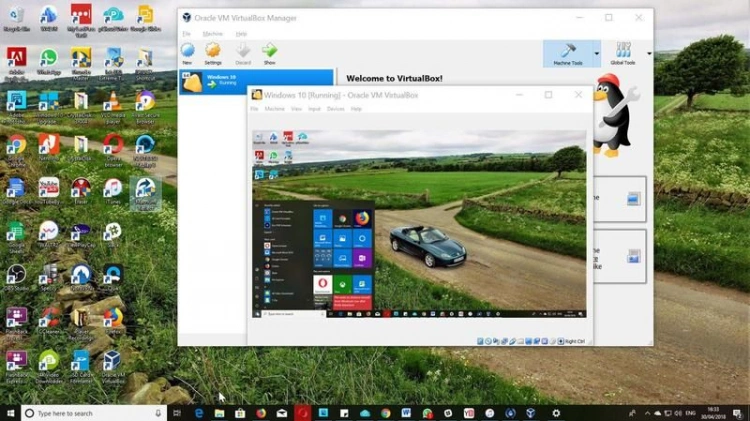 Jak zainstalować wirtualną maszynę w Windows 10