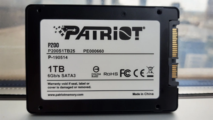 PATRIOT P200 1TB - test popularnego SSD 2,5"