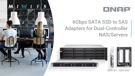 Nowości od QNAP - NAS-y TVS-x72N, nowe karty sieciowe i adaptery dysków SSD oraz premiera QTS 4.4.1