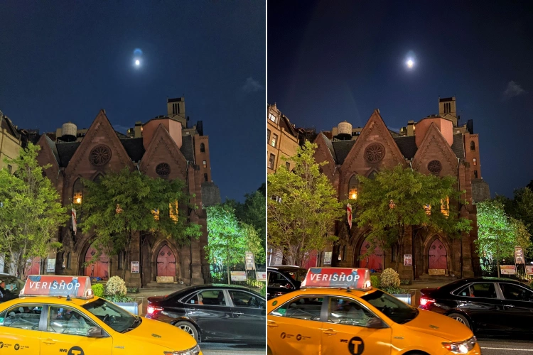 Pixel 4 przegrywa z iPhone'm 11 - zdjęcia nocne rozczarowują
