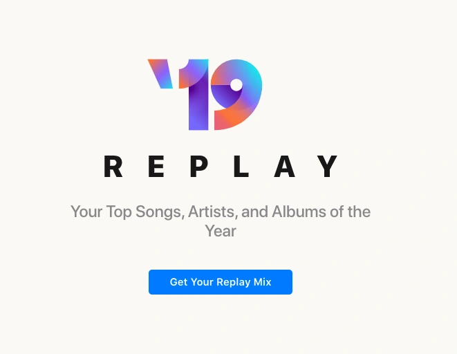 Apple Music wprowadza Replay - listę najlepszych piosenek roku