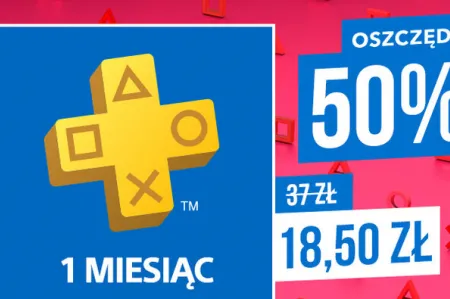 Subskrypcja PlayStation Plus tańsza o 50%!
