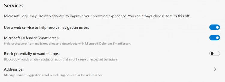Microsoft Edge automatycznie zablokuje "potencjalnie niechciane aplikacje"