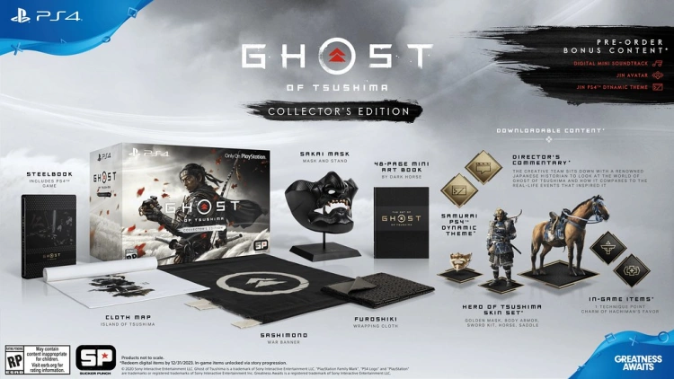 Ghost of Tsushima - wielki hit na PS4 z datą premiery! Zaprezentowano nowy zwiastun i zawartość edycji kolekcjonerskiej