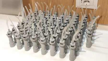 Włosi wykorzystują druk 3D do produkcji części do respiratorów