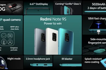Xiaomi prezentuje Redmi Note 9s, przenośny projektor i odkurzacz ręczny