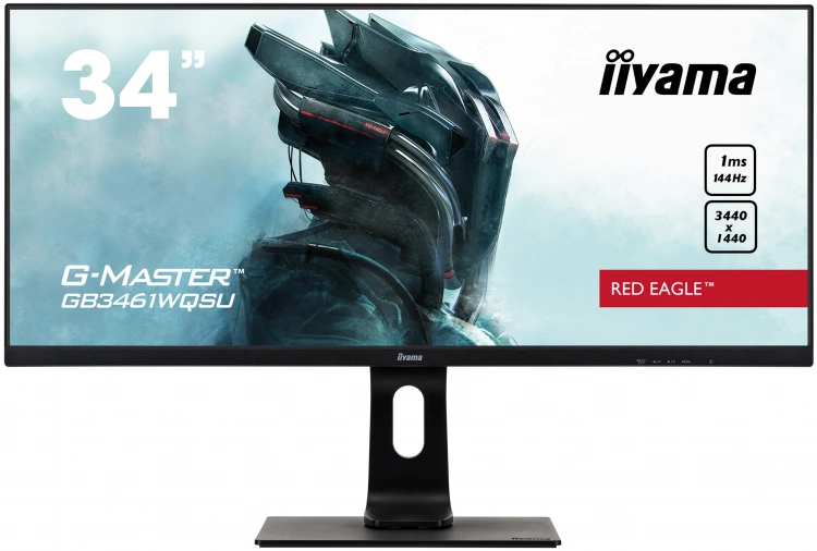 Iiyama G-Master Red Eagle GB3461WQSU - nowy ultraszeroki monitor z FreeSync Premium