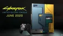 Xbox One X w stylu Cyberpunk 2077